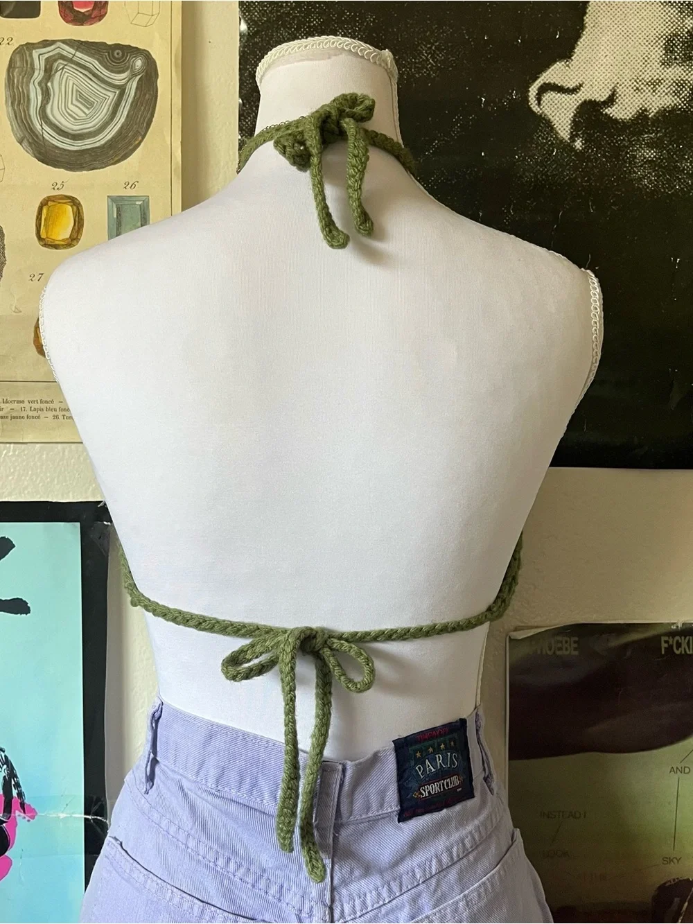 π Handmade Crochet Halter Top π - Picture 4 of 4
